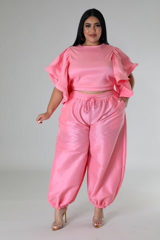 Hazy Living Pant Set Plus