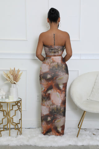 Elegance Fusion Skirt Set