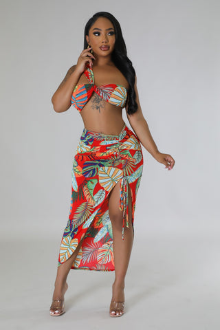 Playa Baby Skirt Set