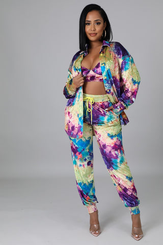 3pc Blissful Hours Pant Set