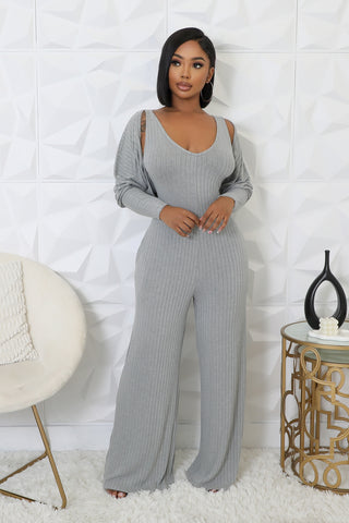 2pc New Story Jumpsuit Set