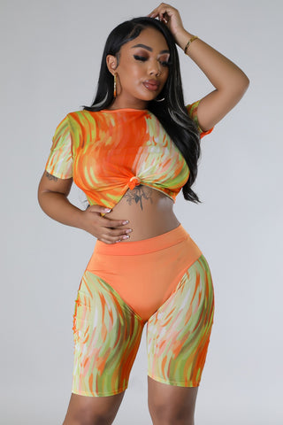 Citrus Baby Short Set