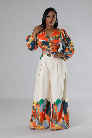 Sangria Sunset Jumpsuit