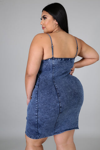 Denim Denim Dress