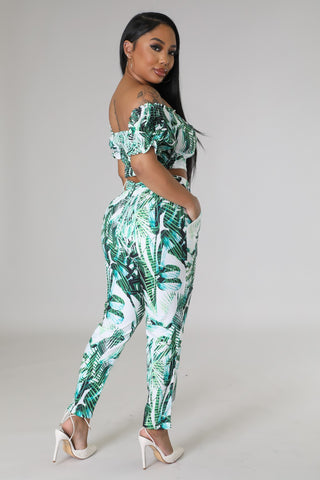 Hibiscus Dreams Pant Set