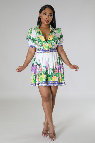 Tropical Brunches Dress