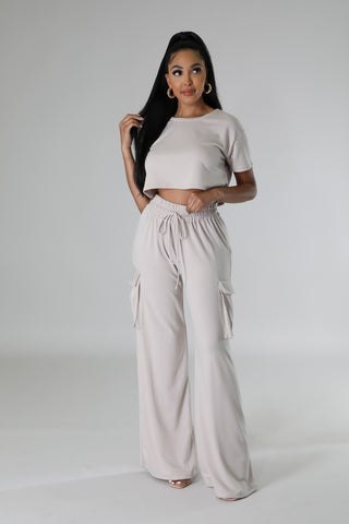 On The Cuff Pant Set