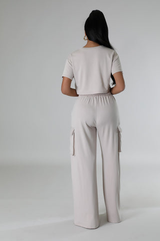 On The Cuff Pant Set