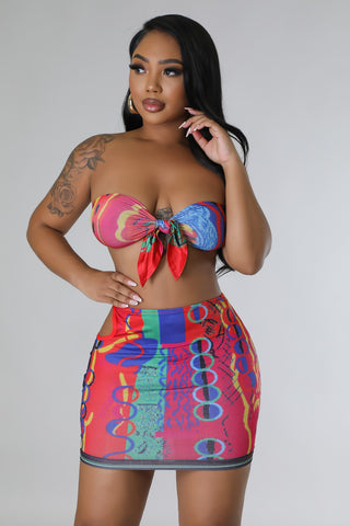 Tropical Adventures Skirt Set