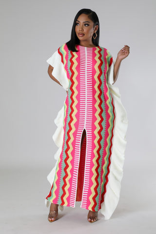 Piñata Poncho Dress