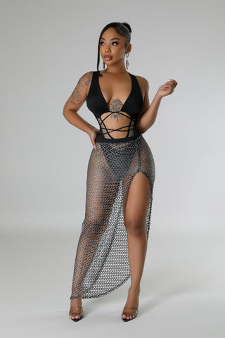 Alter Ego Bodysuit Skirt Set