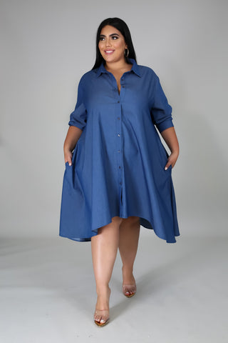 Self Love Denim Dress