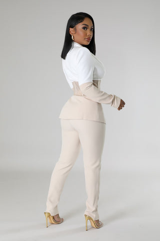 Class Act Blazer Pant Set