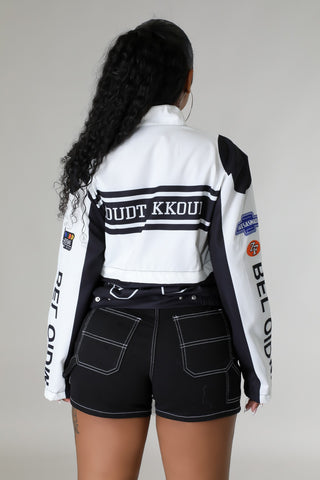 Out My Way Jacket Set