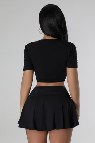 Unforgiven Skirt Set