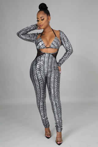 Oh She Fancy Jumpsuit Set