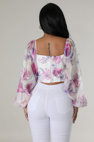 Flower Season Top