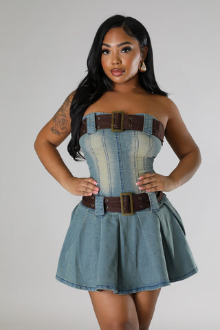 Dallas Denim Dress