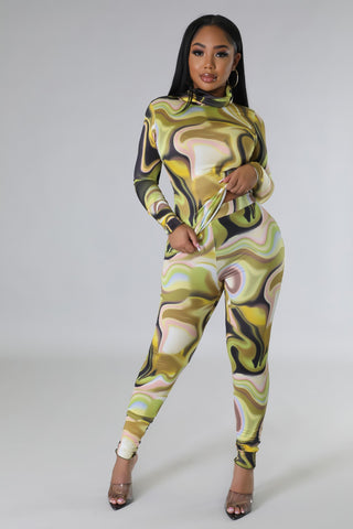 Hypnotic Hours Legging Set