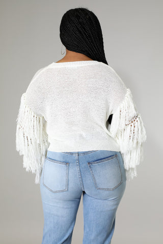 On The Fringes Sweater