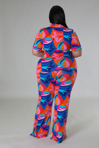 High Vibrancy Pant Set