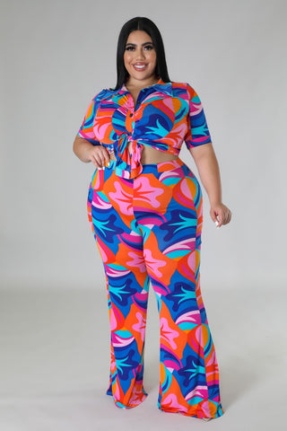 High Vibrancy Pant Set