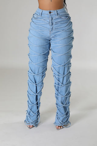 Tied Up Jeans (7pcs)