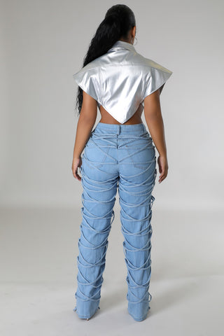 Tied Up Jeans (7pcs)