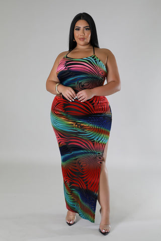 Tequila Sunrise Dress