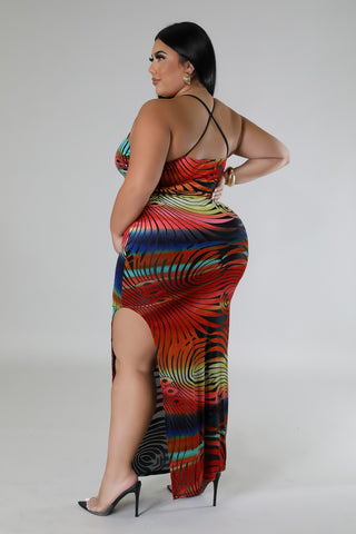 Tequila Sunrise Dress