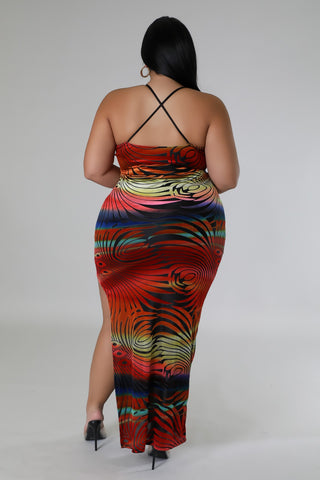 Tequila Sunrise Dress