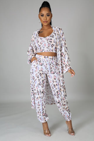 3pc Cross Your Mind Pant Set