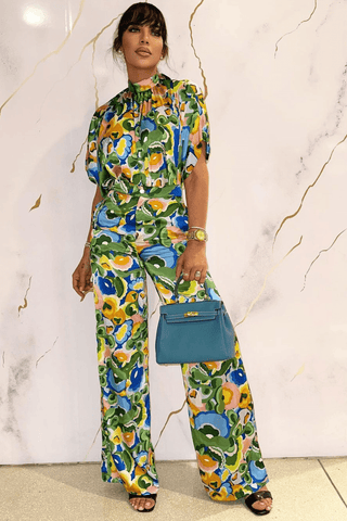 Floral Blooms Pant Set